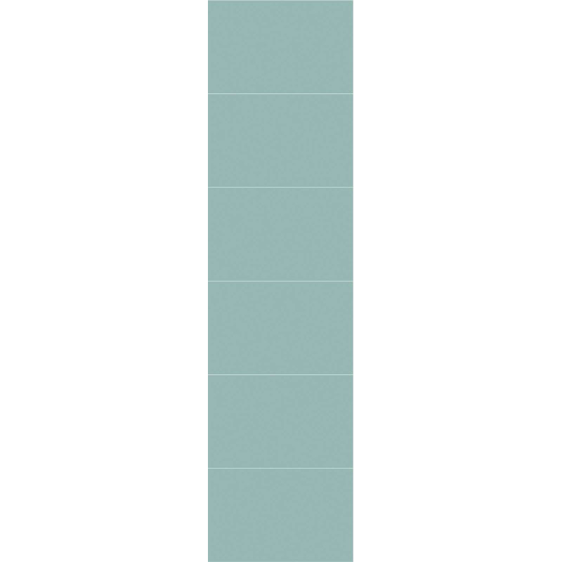 Fibo Sienu paneļi mitrām telpām Fibo Marcato, aqua mint (matēta - EM , 60 x 60 cm flīzes , 2400x620x10)
