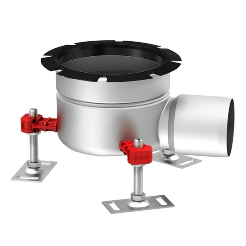 ACO gūlija 218,tel.horiz.izv DN100,1.4301