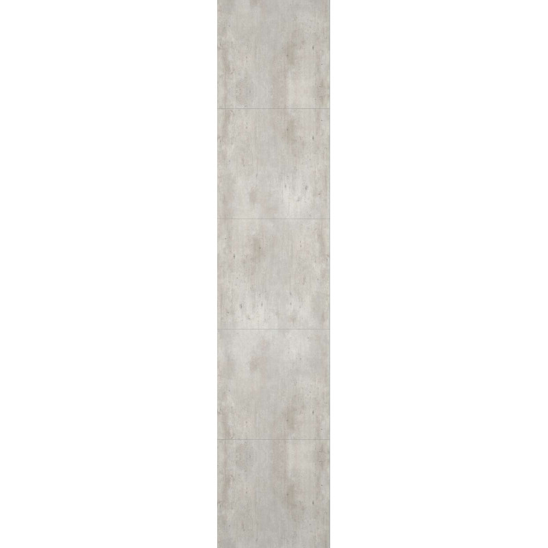 Fibo Sienu paneļi mitrām telpām Fibo Marcato, cements (matēta - S , 60 x 60 cm flīzes , 2400x620x10)