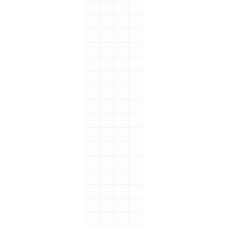 Fibo Sienu paneļi mitrām telpām Fibo Marcato, balts glancēts (glancēta - HG , 15 x 15 cm flīzes , 2400x620x10)