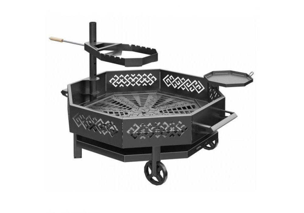 Pārvietojamais ugunskurs - ērti un praktiski