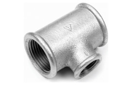 Cinkoti čuguna (vītņu) veidgabali (ķeta)