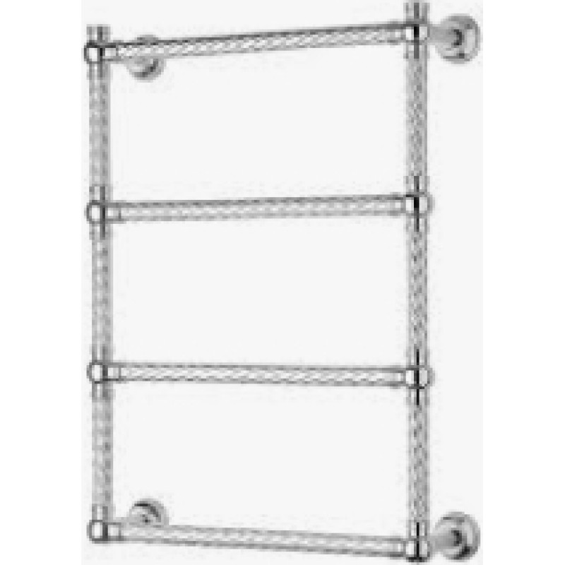 Margaroli elektriskais dvieļu žāvētājs Armonia, 829x600 mm, ar slēdzi labā pusē, balts pulēts ( INT 550mm )
