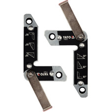 Yato Magnēts Metināšanai 6.5X3.5Cm, 11.0X7.0Cm (2gab.) YT-08723 YATO