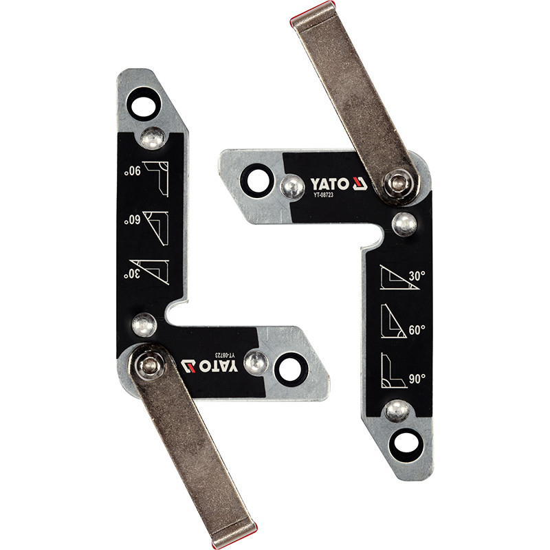 Yato Magnēts Metināšanai 6.5X3.5Cm, 11.0X7.0Cm (2gab.) YT-08723 YATO