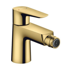 Hansgrohe bidē maisītājs Talis E, ar pop-up, polished gold optic