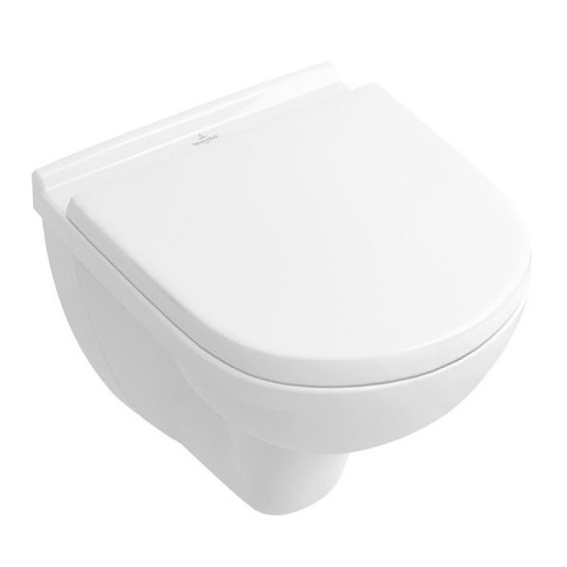 Villeroy & Boch pods ar QR/SC vāku O.novo Compact, stiprināms pie sienas, 360x490 mm, balts