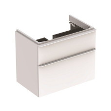 Geberit izlietnes skapis Smyle Square, 584x470 mm, h=617 mm, 2A, high gloss white