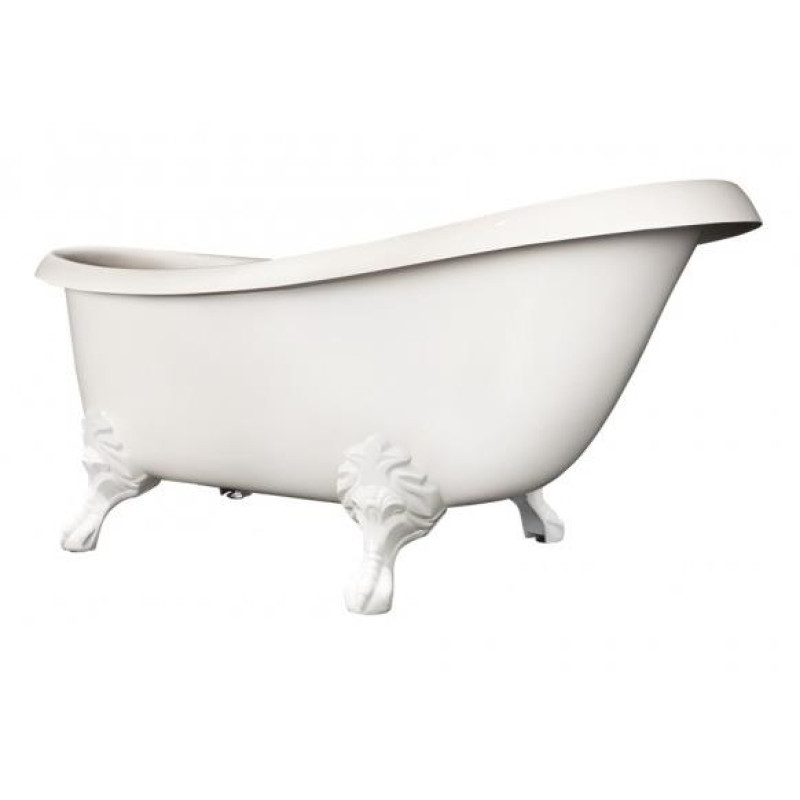 PAA vanna Victoria, 1700x830 mm, ar Antica kājām, balta akmens masas