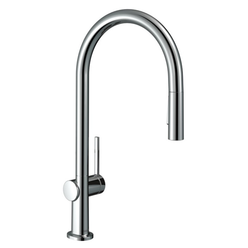 Hansgrohe virtuves izlietnes maisītājs ar izvelkamu dušu Talis M54 210 2jet, hroms + sBox
