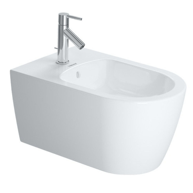 Duravit bidē ME by Starck, stiprināms pie sienas, 370x570 mm, Durafix, balts