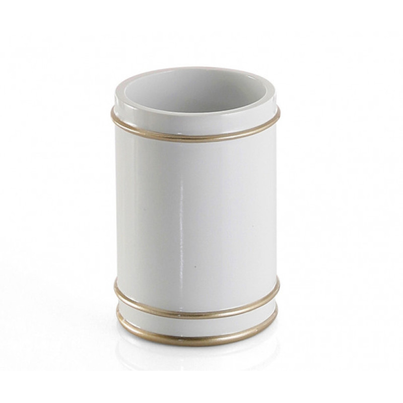 Gedy glāze Olimpia, balts/zelts