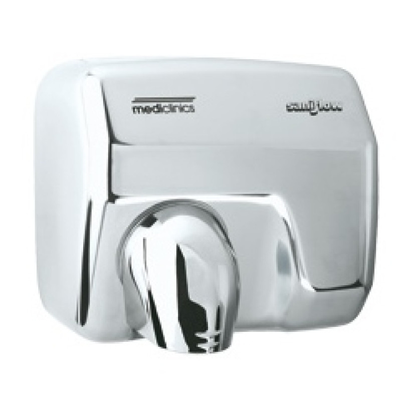 Mediclinics roku žāvētājs Saniflow, ar sensoru, matēts nerūsējošais tērauds AISI 304