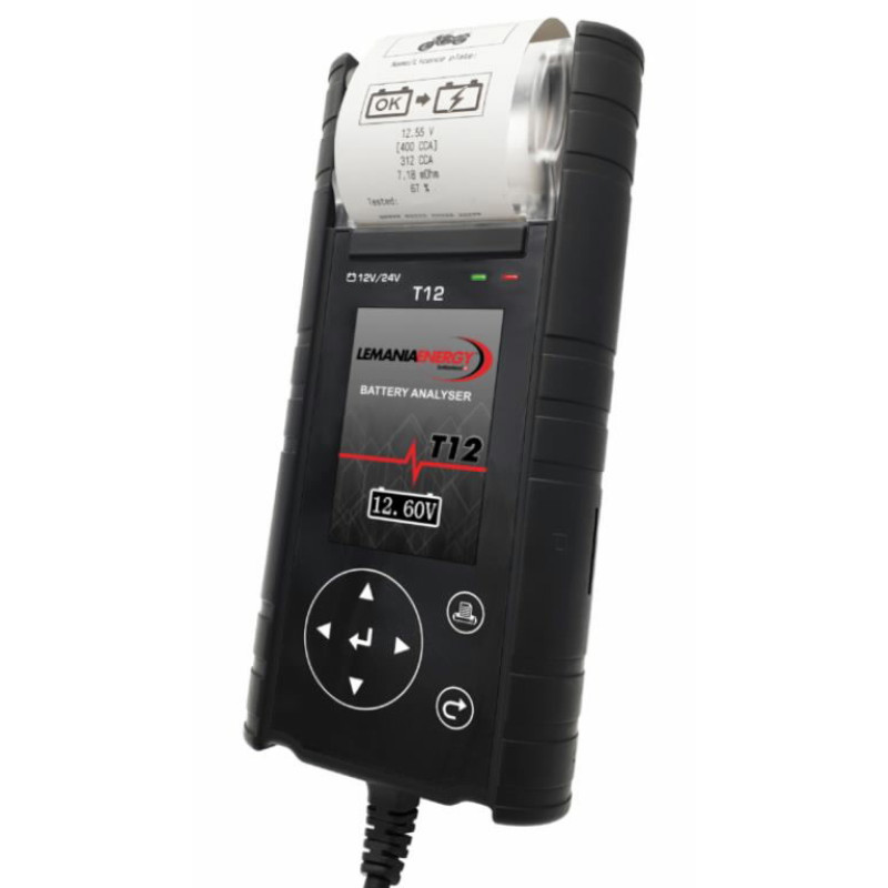 Lemania Akumulatora testeris T12 12/24, , Lemania
