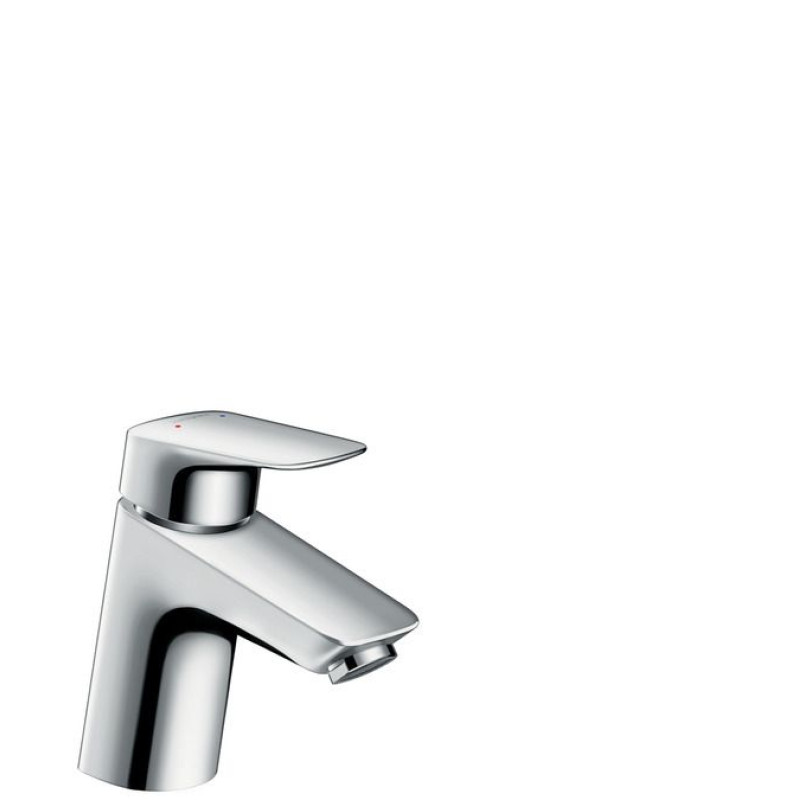 Hansgrohe Logis 70 izlietnes maisītājs ar push-open, hroms - gab.