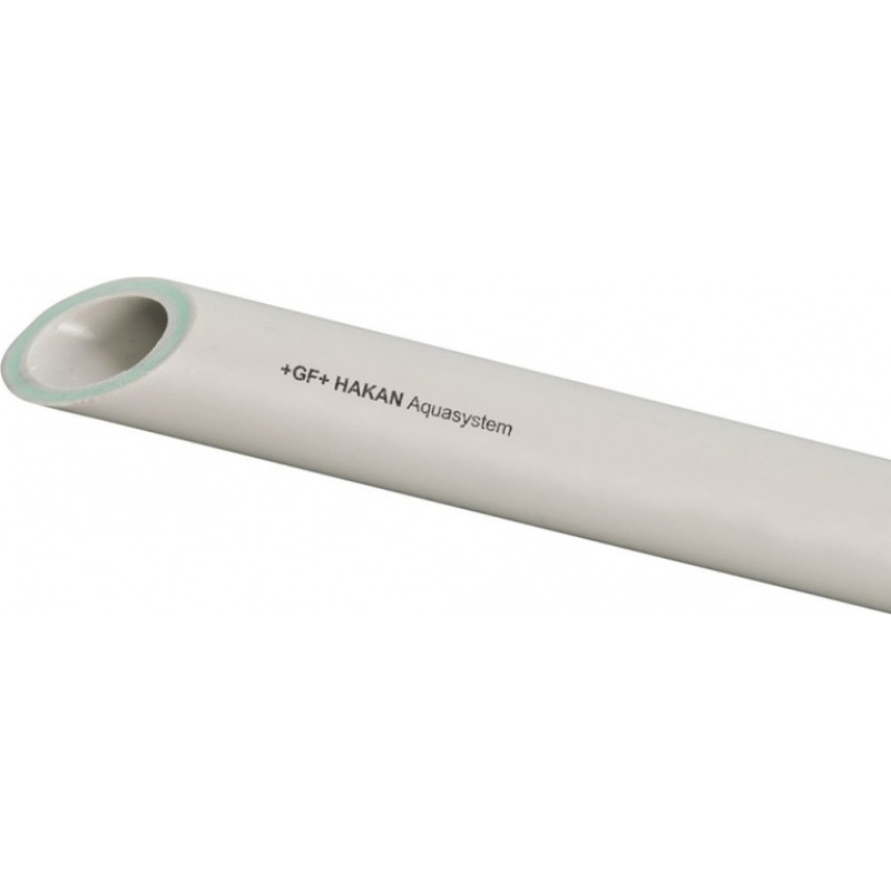 Kan-Therm PPR caurule ar šķiedru D32x4.4mm PN20, pelēka - m