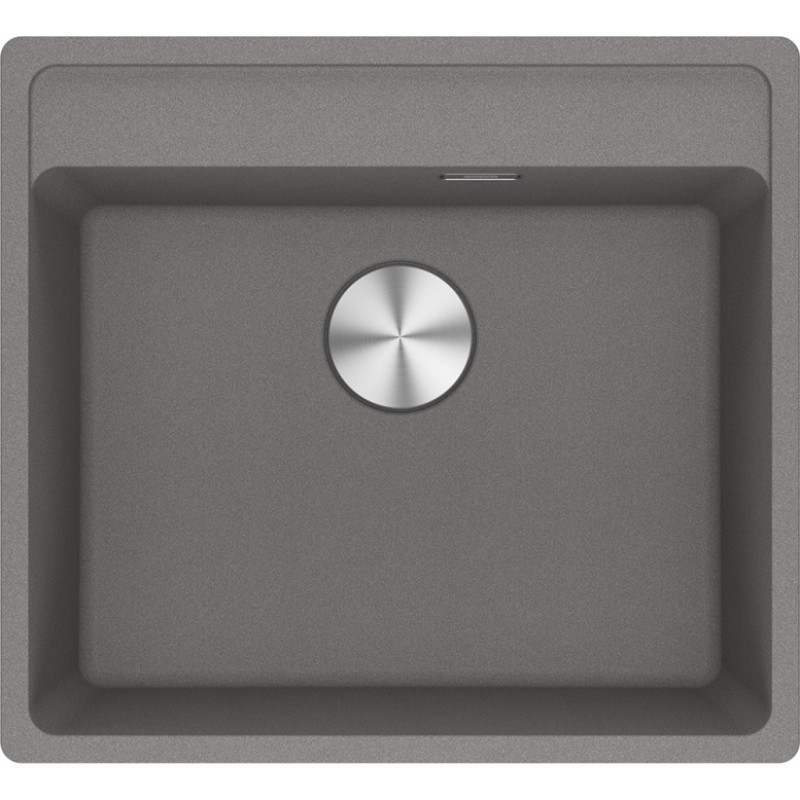 Franke MRG 610-52 A fragranīta izlietne ar manuālu 3 1/2'' ventīli, 560x510mm, pelēka - gab.