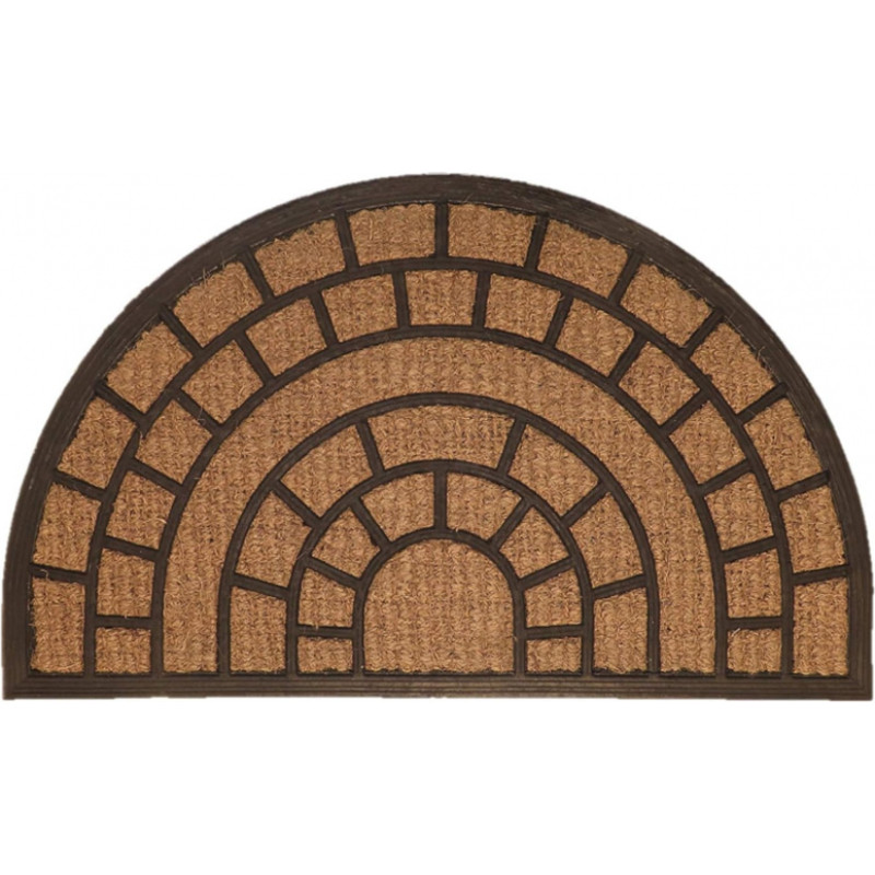 Besk Kājslauķis 40x60cm pusapaļš ar gumiju