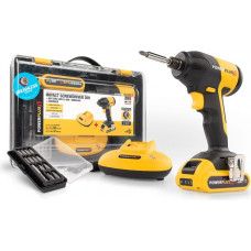 Powerplus Akumulatora triecienskrūvgriezis 20V 1x2.0Ah, bezoglīšu POWXB30020 POWERPLUS XB