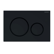 Geberit taustiņš Sigma20 New, 246x164 mm, melns / matēti melni