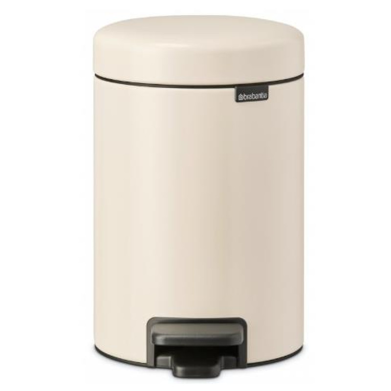 Brabantia atkritumu tvertne ar pedāli NewIcon, 5l, soft beige