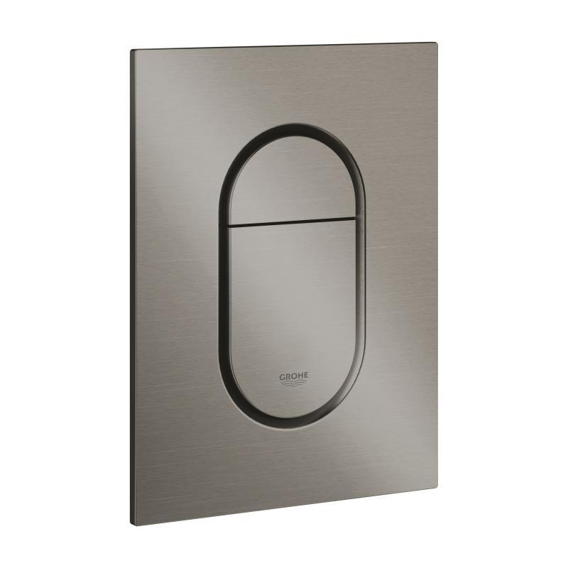 Grohe taustiņš Arena Cosmo duo, 130x172 mm, vertikāls, brushed hard graphite