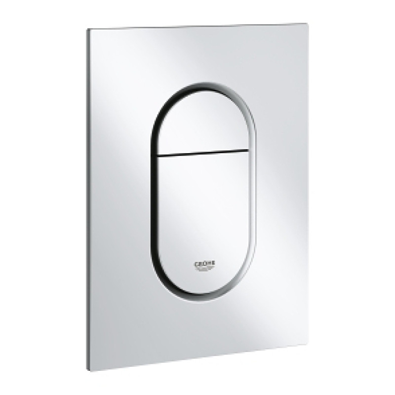 Grohe taustiņš Arena Cosmo duo, 130x172 mm, vertikāls, matēts hroms