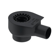 Tece sifons TECEdrainline, d=50 mm, horizontāls, 0.8 l/s, h=92 mm