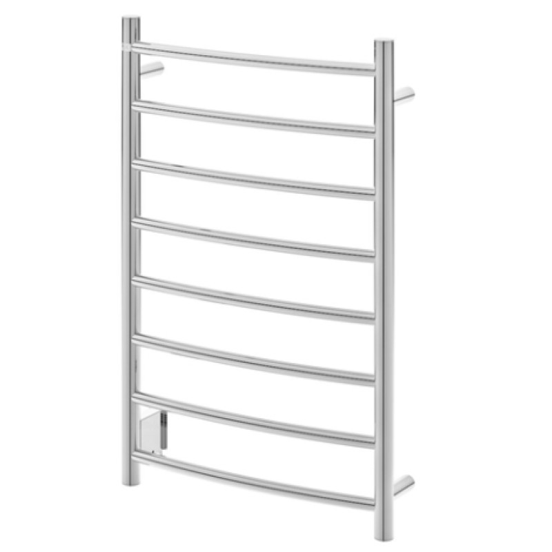 PAX elektriskais dvieļu žāvētājs Foxtrot Timer, 810x530 mm, 80W, pieslēg. kreisajā pusē, nerūs. tērauds