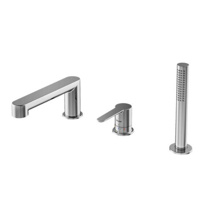 Ravak vannas maisītājs Puri PU 026.00, uz virsmas, hroms