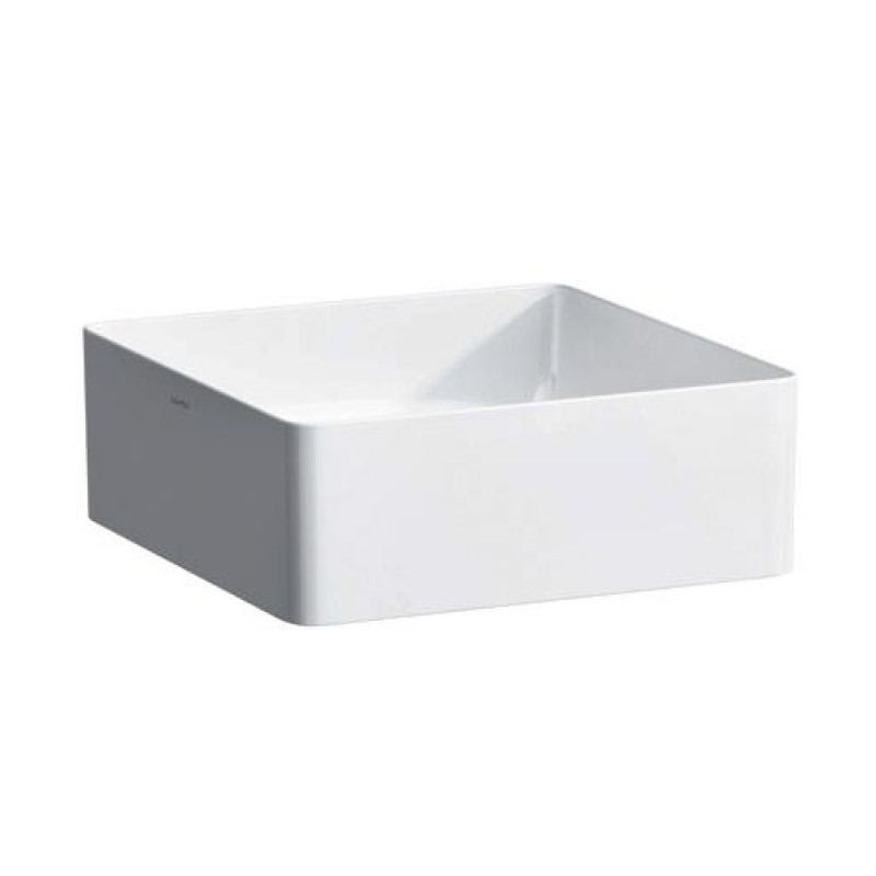 Laufen izlietne Living Square, 360x360 mm, uz virsmas, balta SaphirKeramik