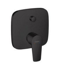 Hansgrohe iebūvējamā vannas maisītāja Talis E virsapmetuma daļa, matēta melna