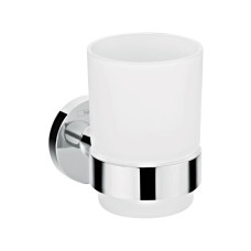 Hansgrohe glāze ar turētāju Logis Universal, hroms