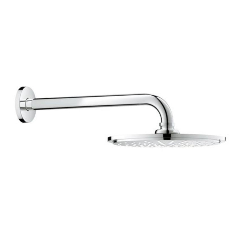 Grohe dušas galva ar turētāju Rainshower Cosmo 210 I, no sienas, hroms