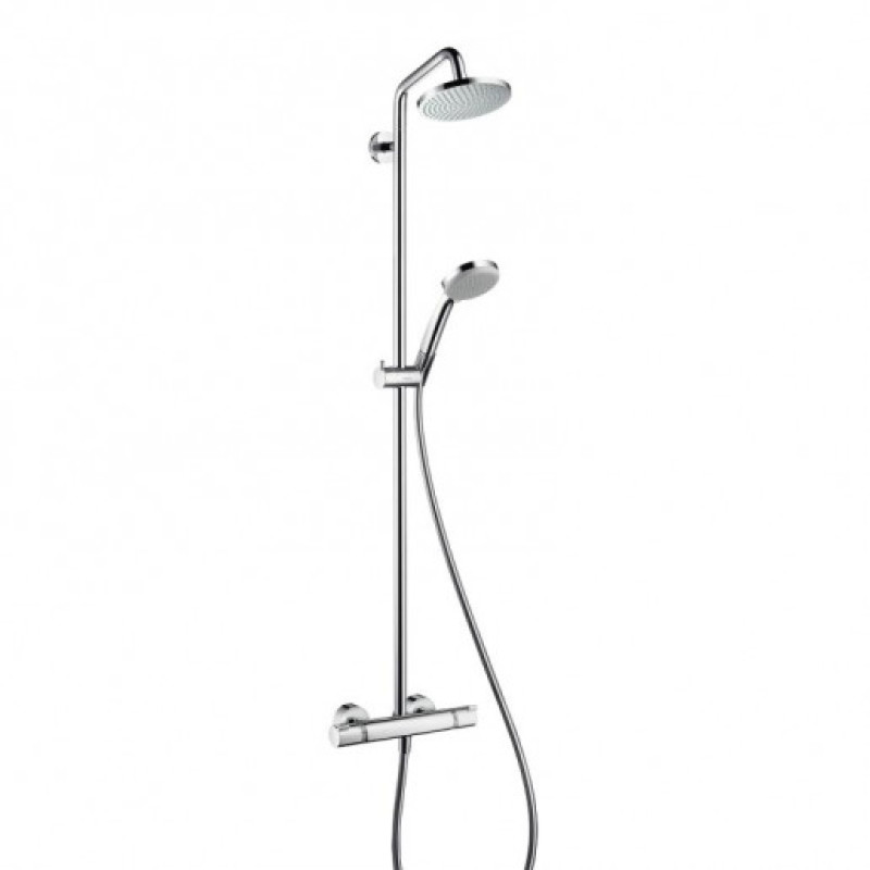 Hansgrohe dušas sistēma ar termostatu Croma 160 1jet/Croma 100 Vario, hroms