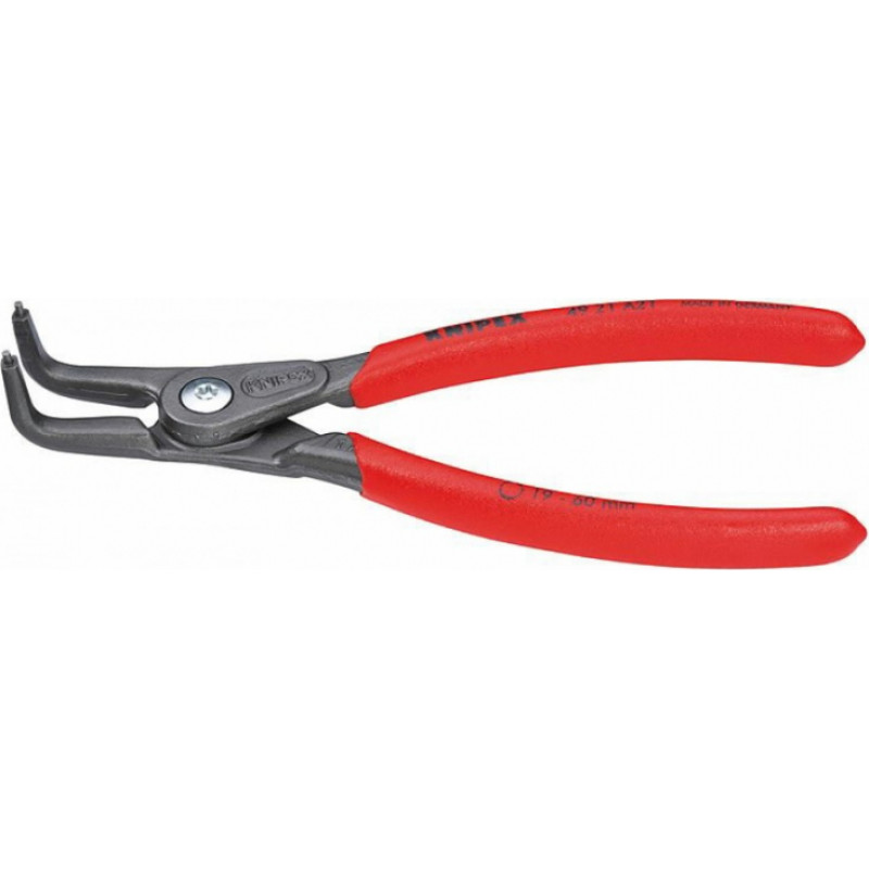 Knipex Sprostgredzenu stangas ar liektiem galiem A11 10-25mm, Knipex