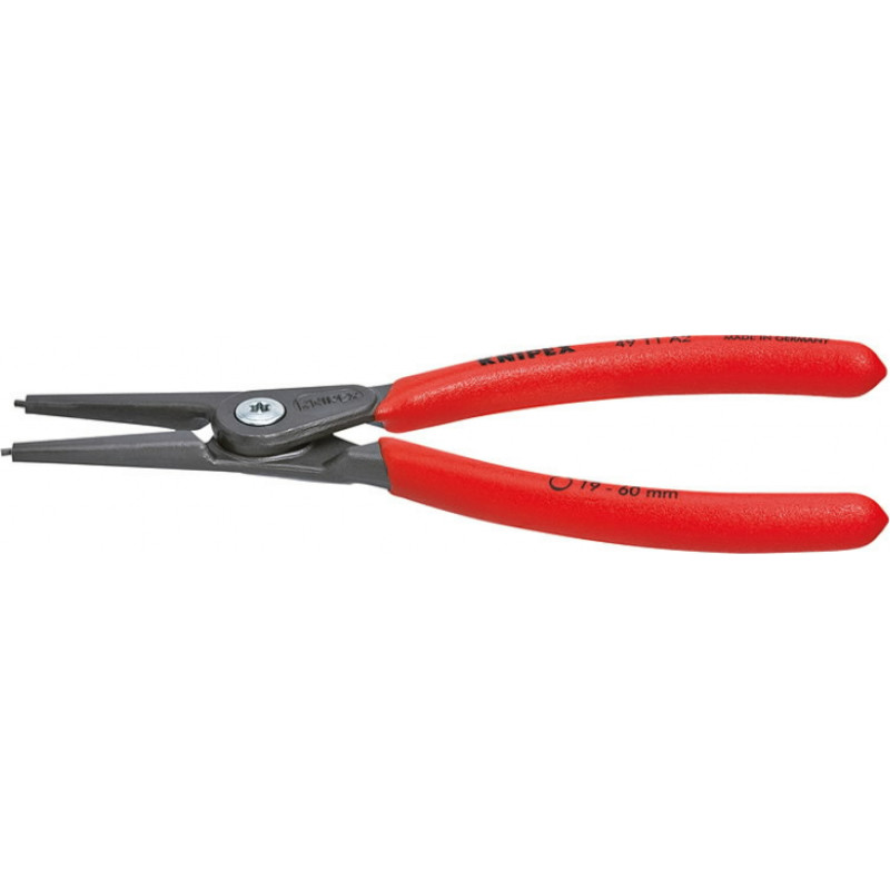 Knipex Sprostgredzenu stangas ar taisniem galiem A1 10-25mm, Knipex