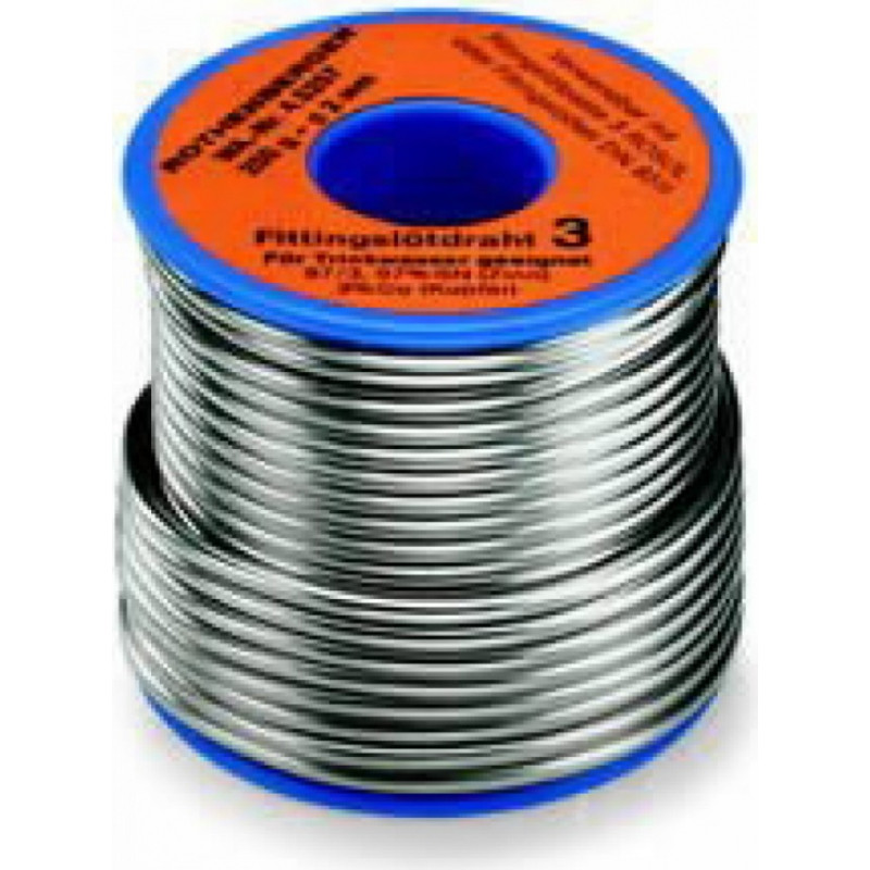 Rothenberger Lodalvas stieple Sn97Cu3, 2 mm, 250 g, Rothenberger