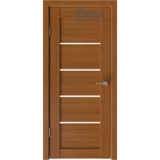 Dora Tokio D3, Zelta ozols, Finierētu Durvju Komplekts - Vērtne, Kārba, 2 Eņģes, Stiklotas, O80x200cm