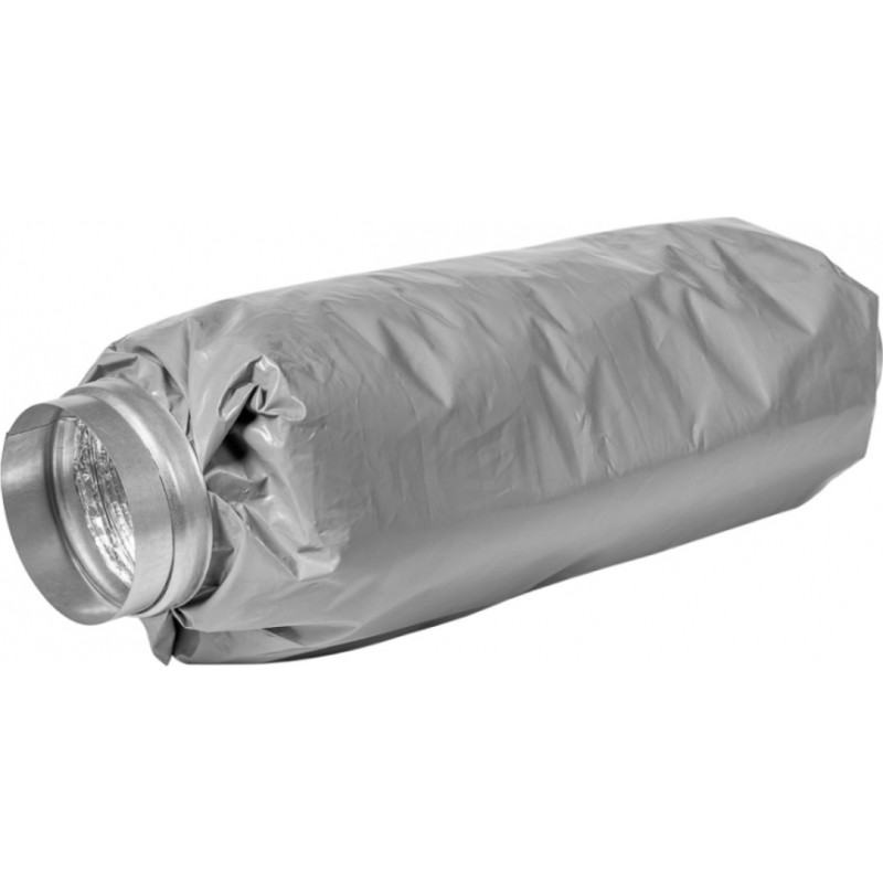 Europlast lokanais trokšņu slāpētājs, Ø100mm-1.2m, izolācija 25mm, ārējās uzmavas