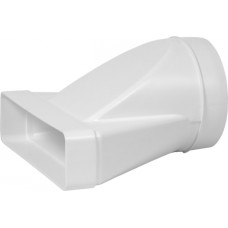 Europlast pāreja uz apaļo plastmasas, 220x55mm, Ø125mm