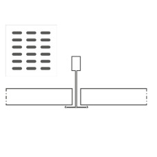 Knauf Danoline Plaza akustiskie, ģipša, piekaramie griesti 12.5x600x600mm, A, S15/S24, T1
