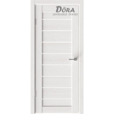 Dora Flash-8, PVC Pārklājuma, Durvju Komplekts - Vērtne, Kārba, 2 Eņģes, Ar Polipropilēna Pārklājumu, Latte, 60x200cm
