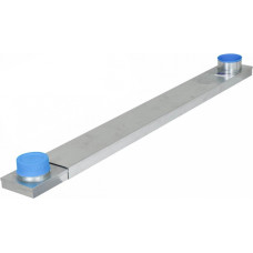 Europlast gaisa vads saunai Ø100mm, 140x40x1400-2400mm