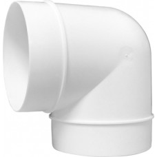 Europlast līkums plastmasas, Ø100mm, 90°