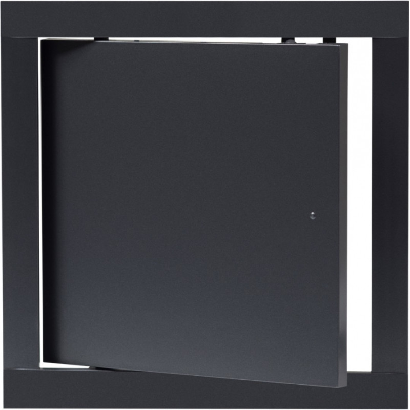 Europlast revīzijas lūka plastmasas, 200x200mm, antracīts