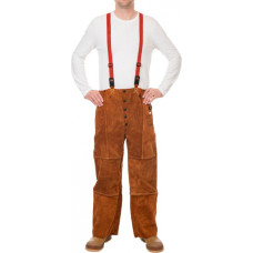 Weldas Metināšanas ādas bikses Lava Brown™ XXL - gab.