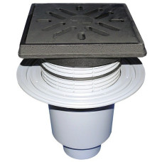 Hl Hutterer & Lechner Gmbh Traps āra DN160 12.5t čuguna reste/rāmis, vertikāls - gab.