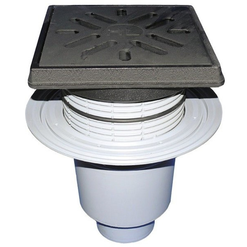 Hl Hutterer & Lechner Gmbh Traps āra DN160 12.5t čuguna reste/rāmis, vertikāls - gab.