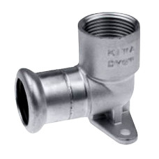 Kan-Therm NT sienas īsais līkums 90° 15×½